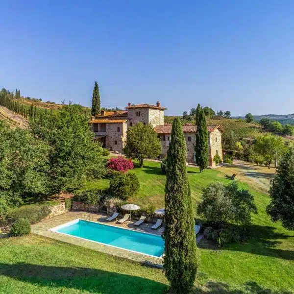 Typical Tuscan Villa from the 1200s with Swimming Pool in the hills of Chianti Senese, Tuscany-0_265079