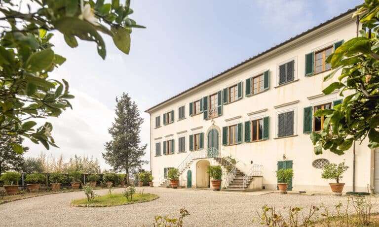 Historic villa in Pistoia: the Tuscan landscape where Puccini composed La Bohème