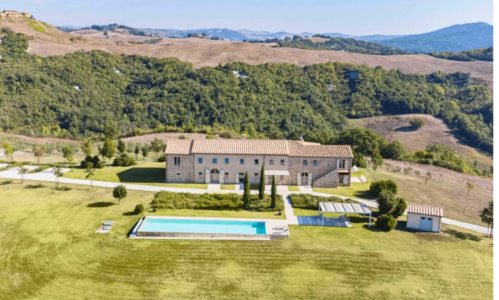 Villa with Pool and Panoramic View in Volterra